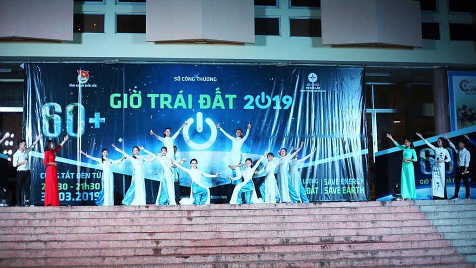 Hưởng ứng Giờ Trái đất năm 2019